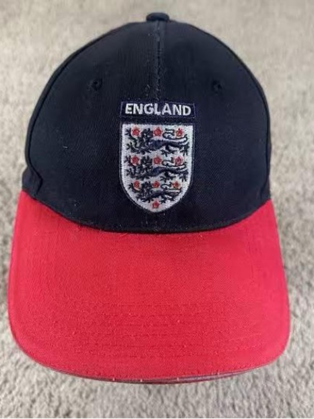 Authentic kids vintage early 2000s England National Football Team cap